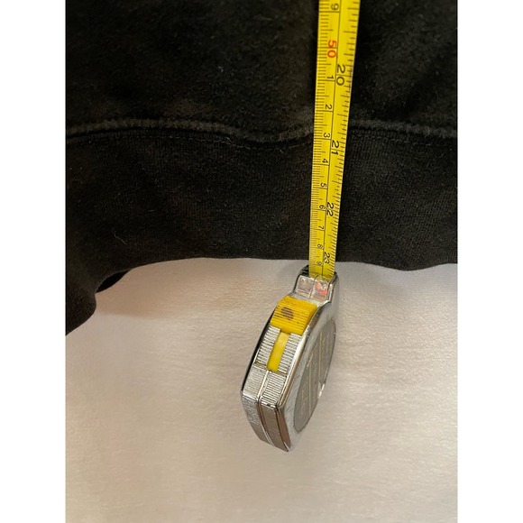 Def Leopard black sweatshirt Pyromania size 21” armpit 23” neck to big ttom - Picture 6 of 7